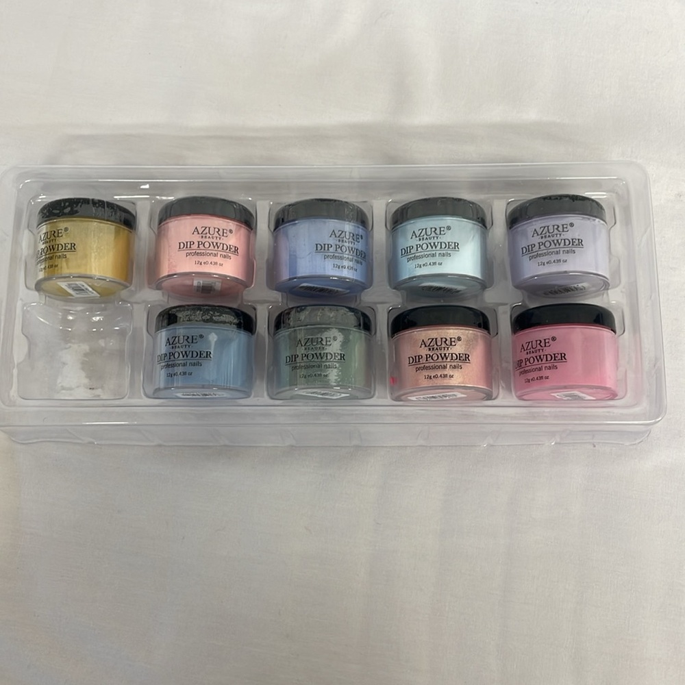 Azure Beauty Dip Powder Lot of 18 colors - Picture 4 of 5